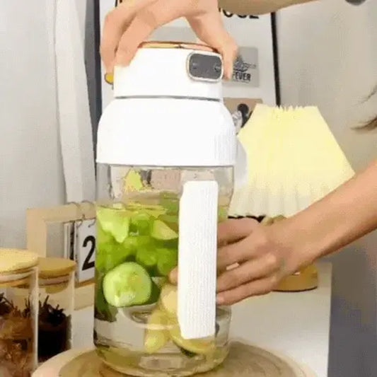 Royelux 2025 Portable Juicer Machine – Travel Blender with Digital Display for Smoothies