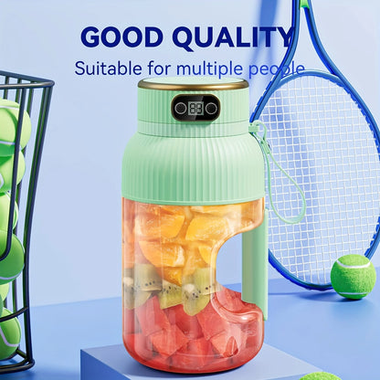 Royelux 2025 Portable Juicer Machine – Travel Blender with Digital Display for Smoothies
